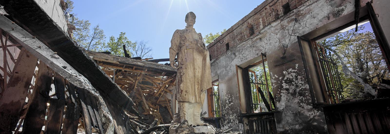 Ucrânia destruída