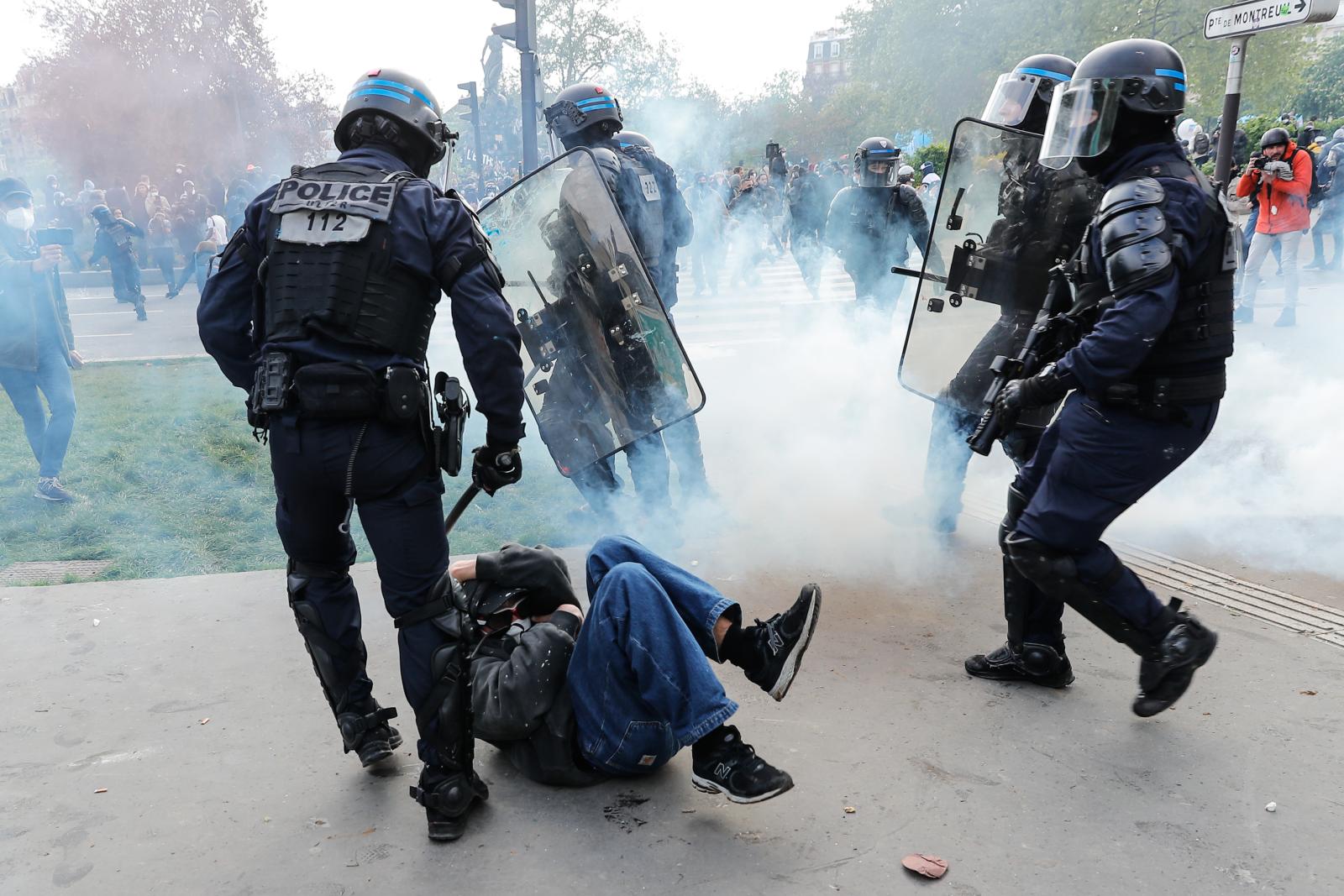 Repressão policial França