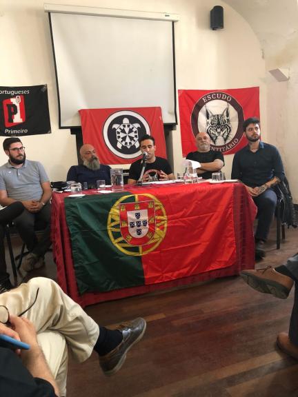 Conferência "A Realidade de Hoje: Agenda e Soluções para o Futuro", organizada pelo Escudo Identitário e pela Associação Portugueses Primeiro