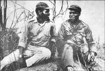 Samora Machel e Eduardo Mondlane