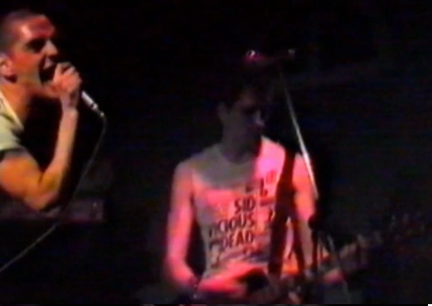 Imagem do concerto de Ku de Judas no bar Teia, em Belém, em 1984. Retirada do documentário "Já estou farto!".