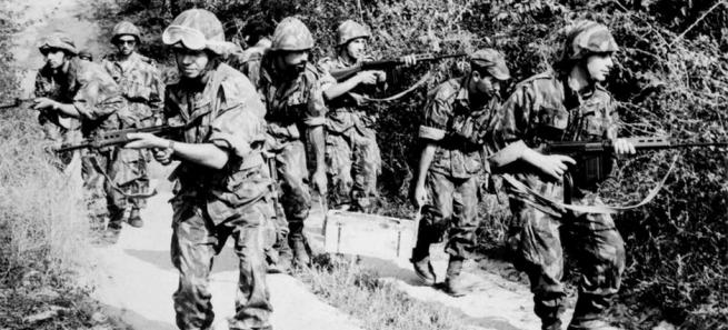 Soldados portugueses na Guerra Colonial