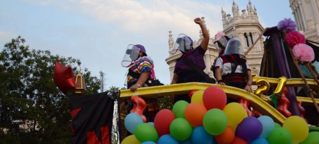 Zapatistas a marchar por Madrid, Espanha