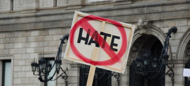 Não ao ódio