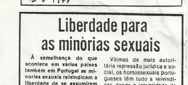 liberdade para as minorias sexuais
