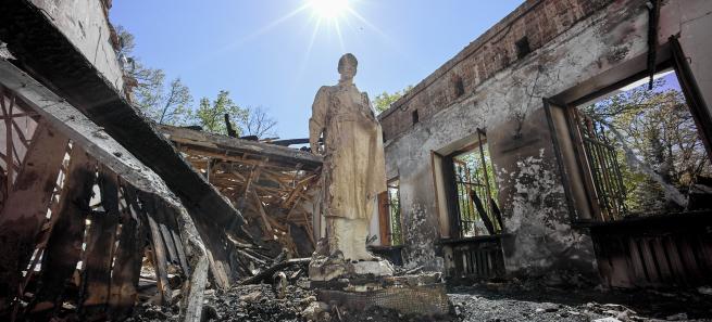 Ucrânia destruída