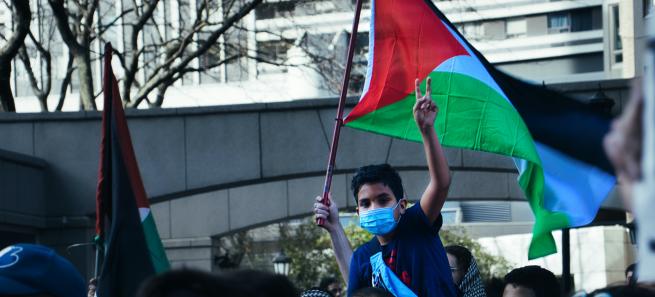 protesto palestina